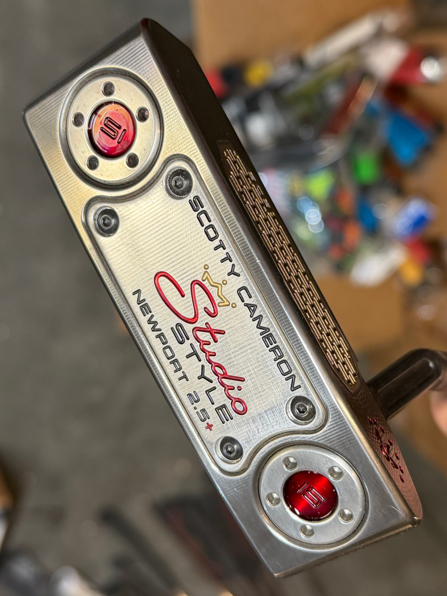 New Scotty Cameron studio style 2.5 + gunmetal / Accra Tour Z 34”