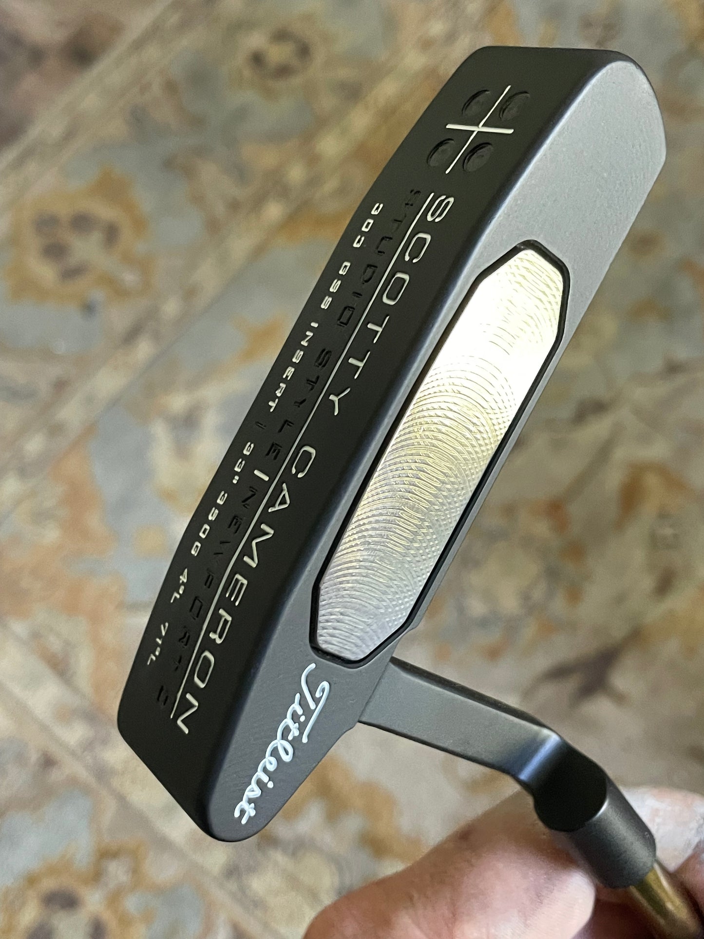 Scotty Cameron Studio Style (2005) 33/350g Black/chrome Rainbow KBS Combo!