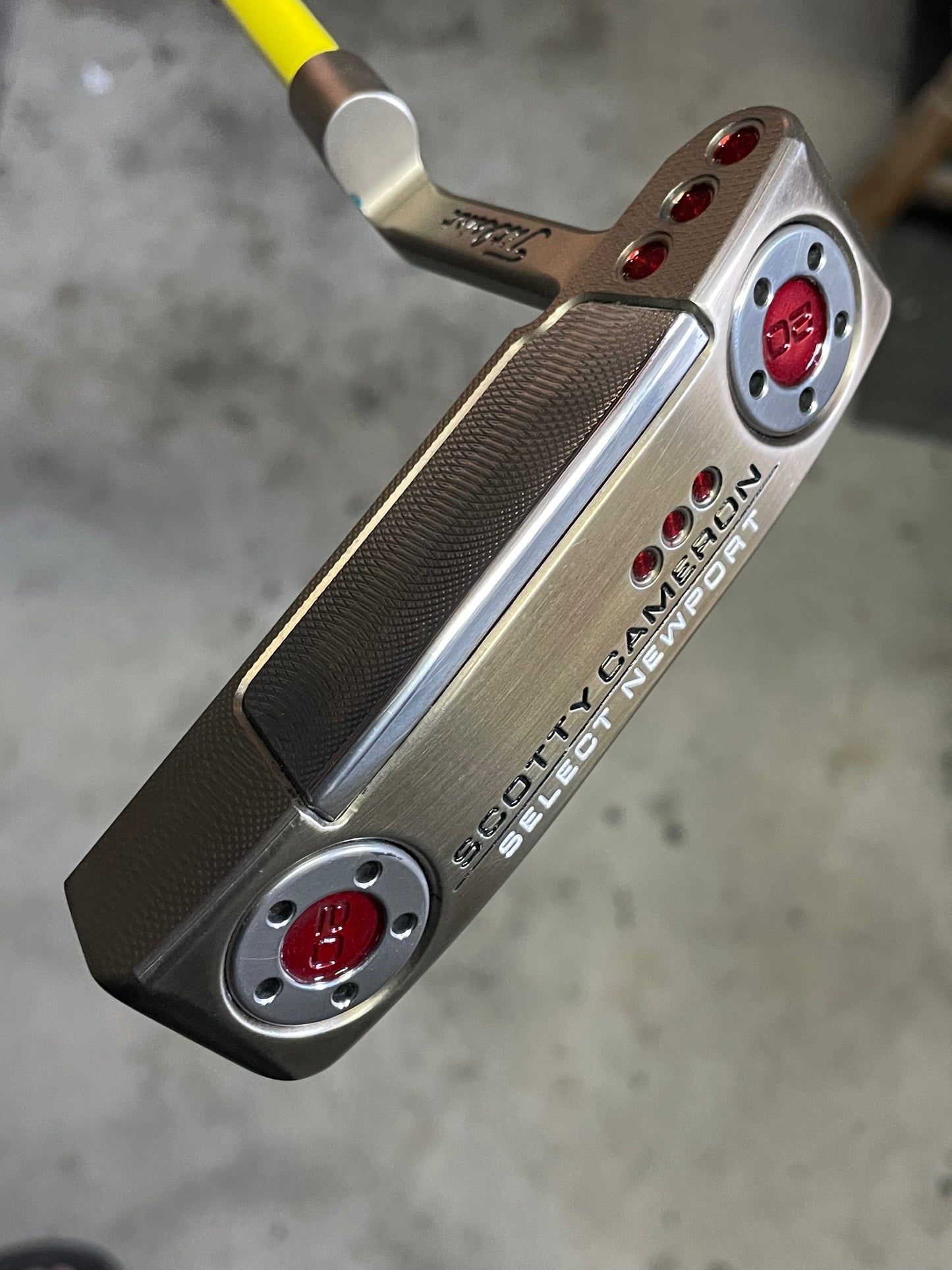 Scotty Cameron 2016 Newport, satin torch 2-tone!