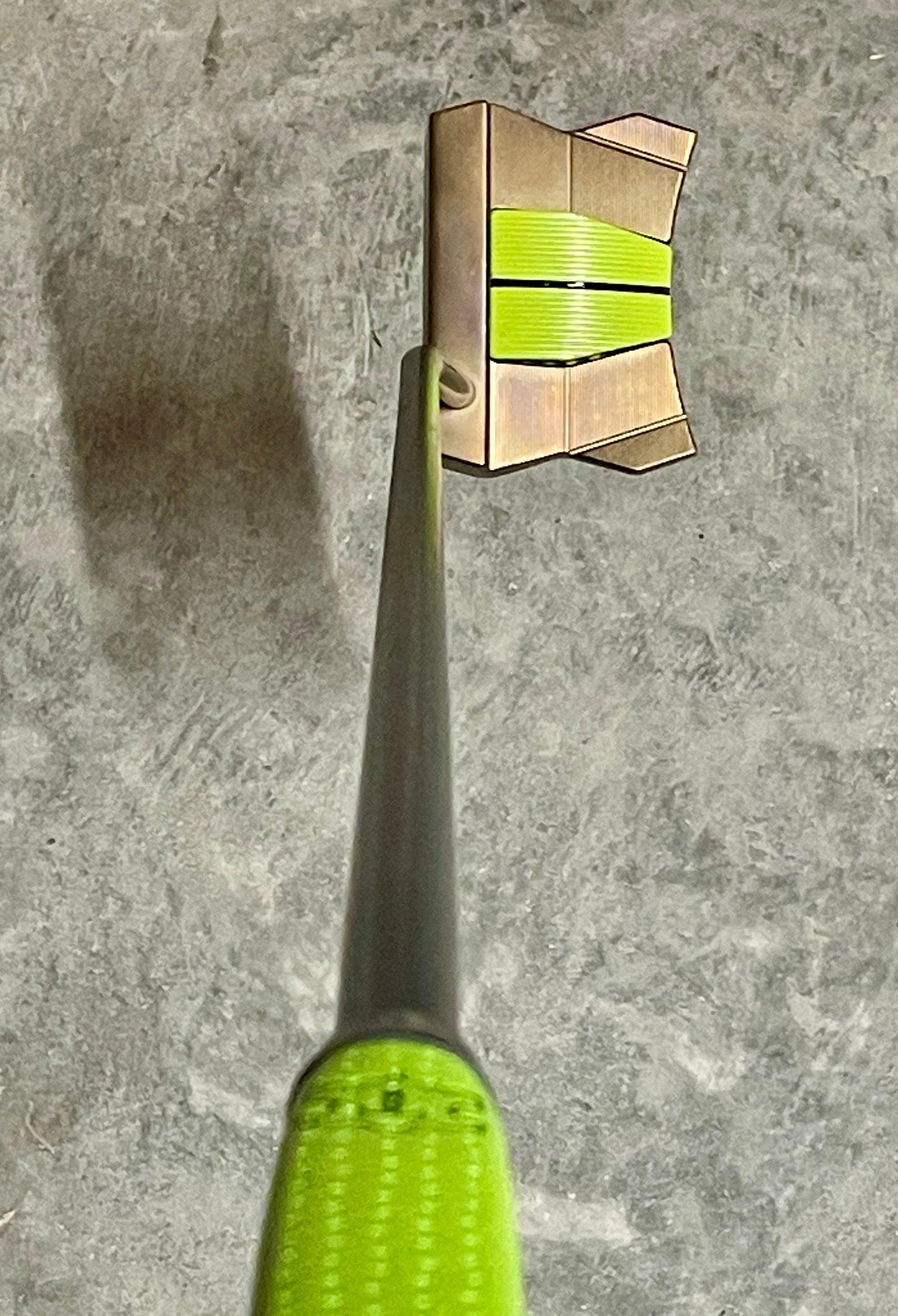 Sassy Grass Green MOTO Phantom X11 - Leather - KBS - Torch finish 34.5"