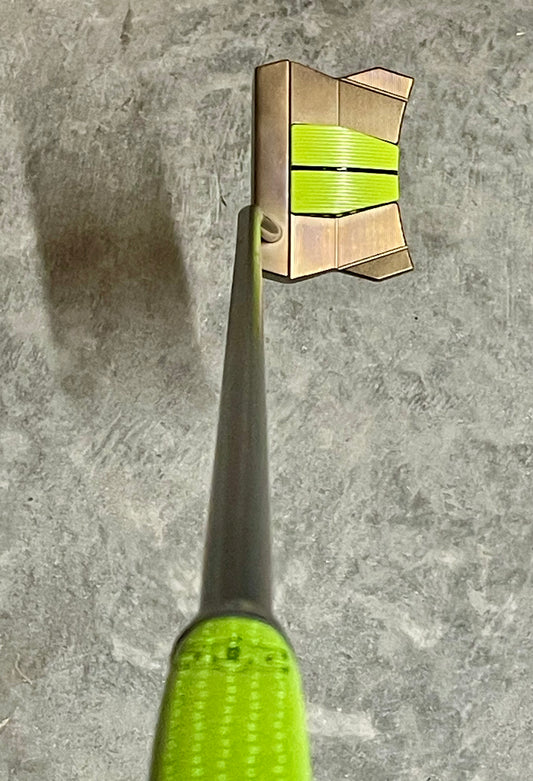 Sassy Grass Green MOTO Phantom X11 - Leather - KBS - Torch finish 34.5"