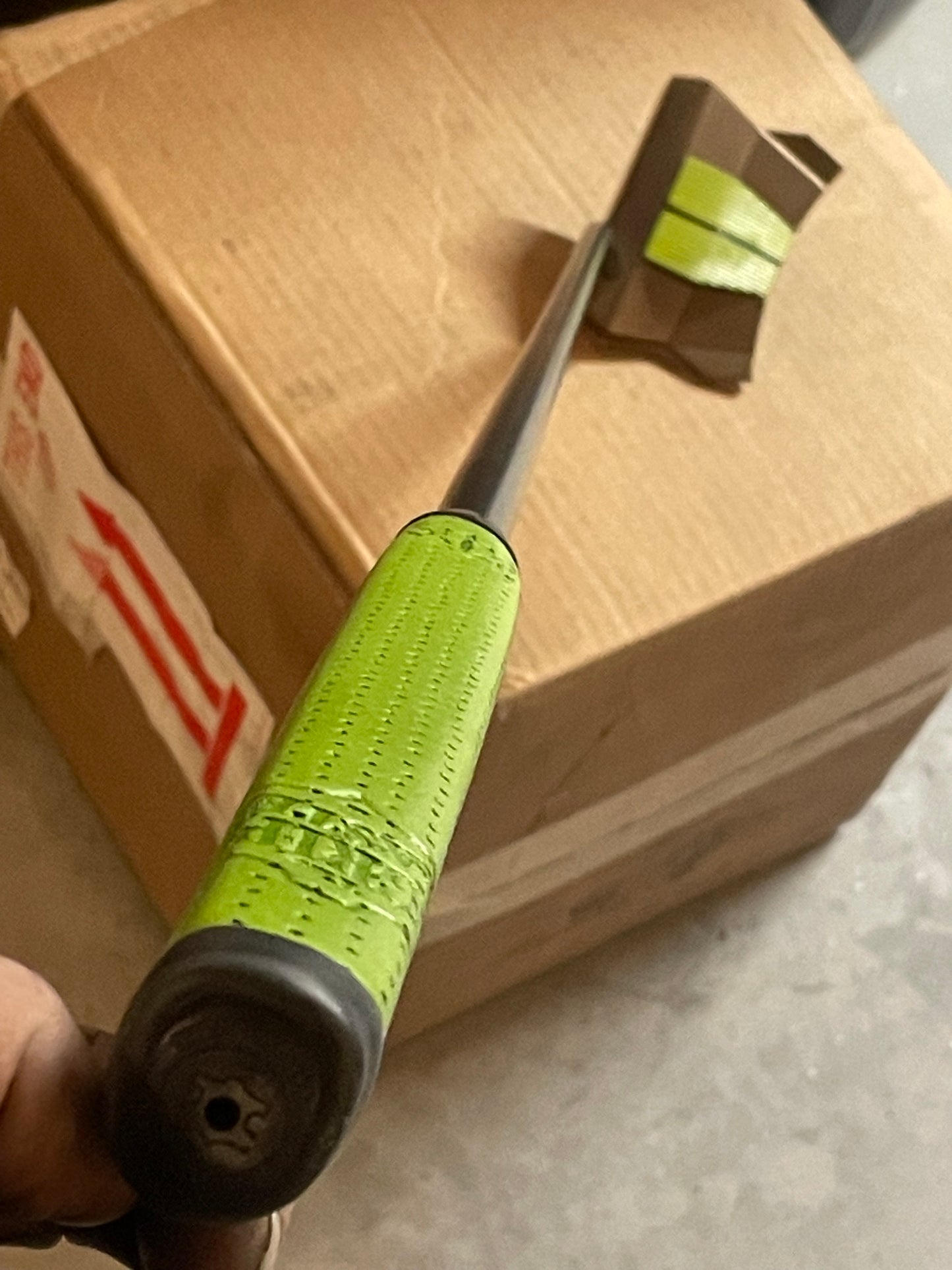 Sassy Grass Green MOTO Phantom X11 - Leather - KBS - Torch finish 34.5"