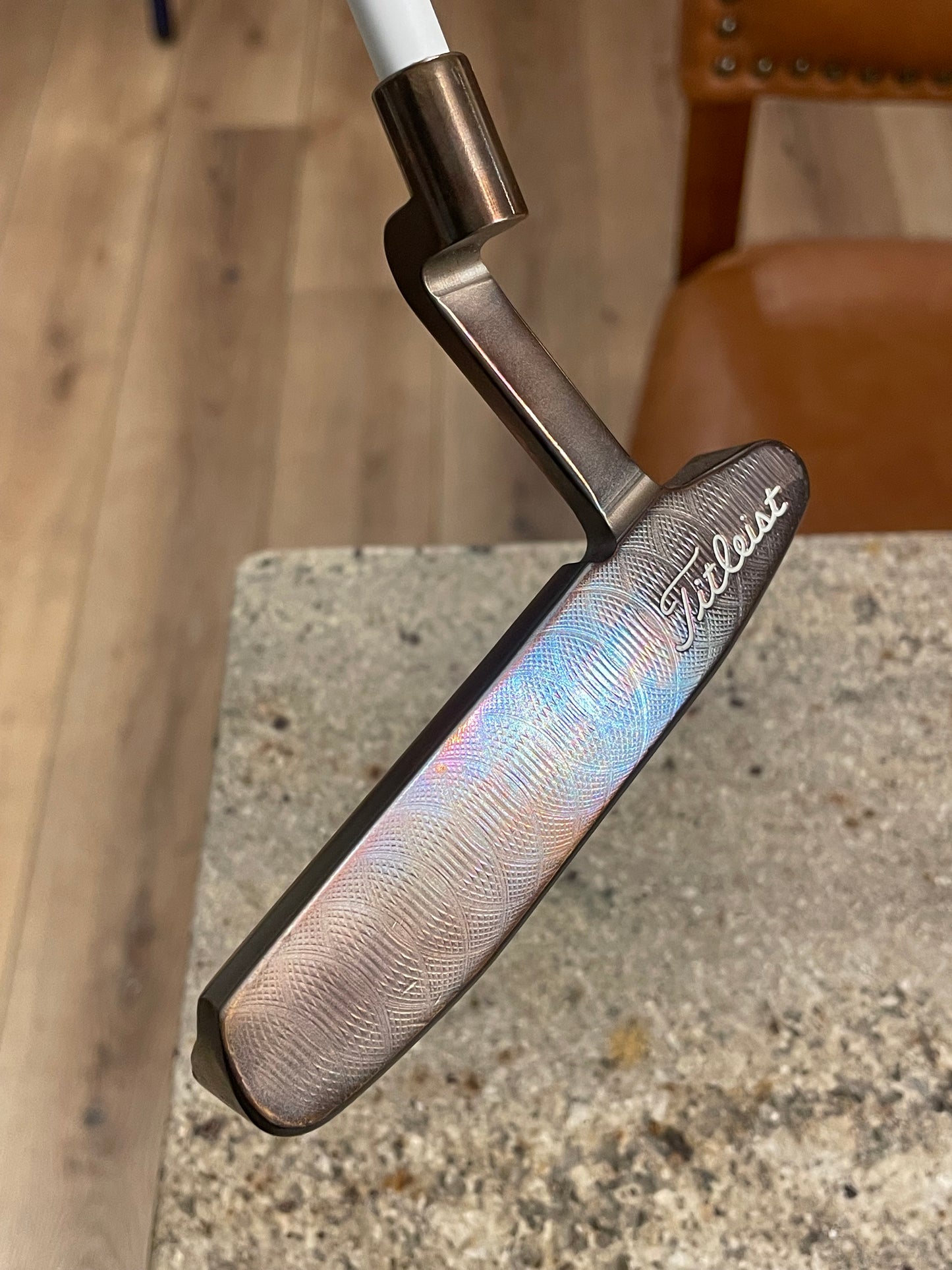 Studio Stainless 35" Newport 2 in 9.9/10 orig condition / KBS Graphite / Oil Can / Leather