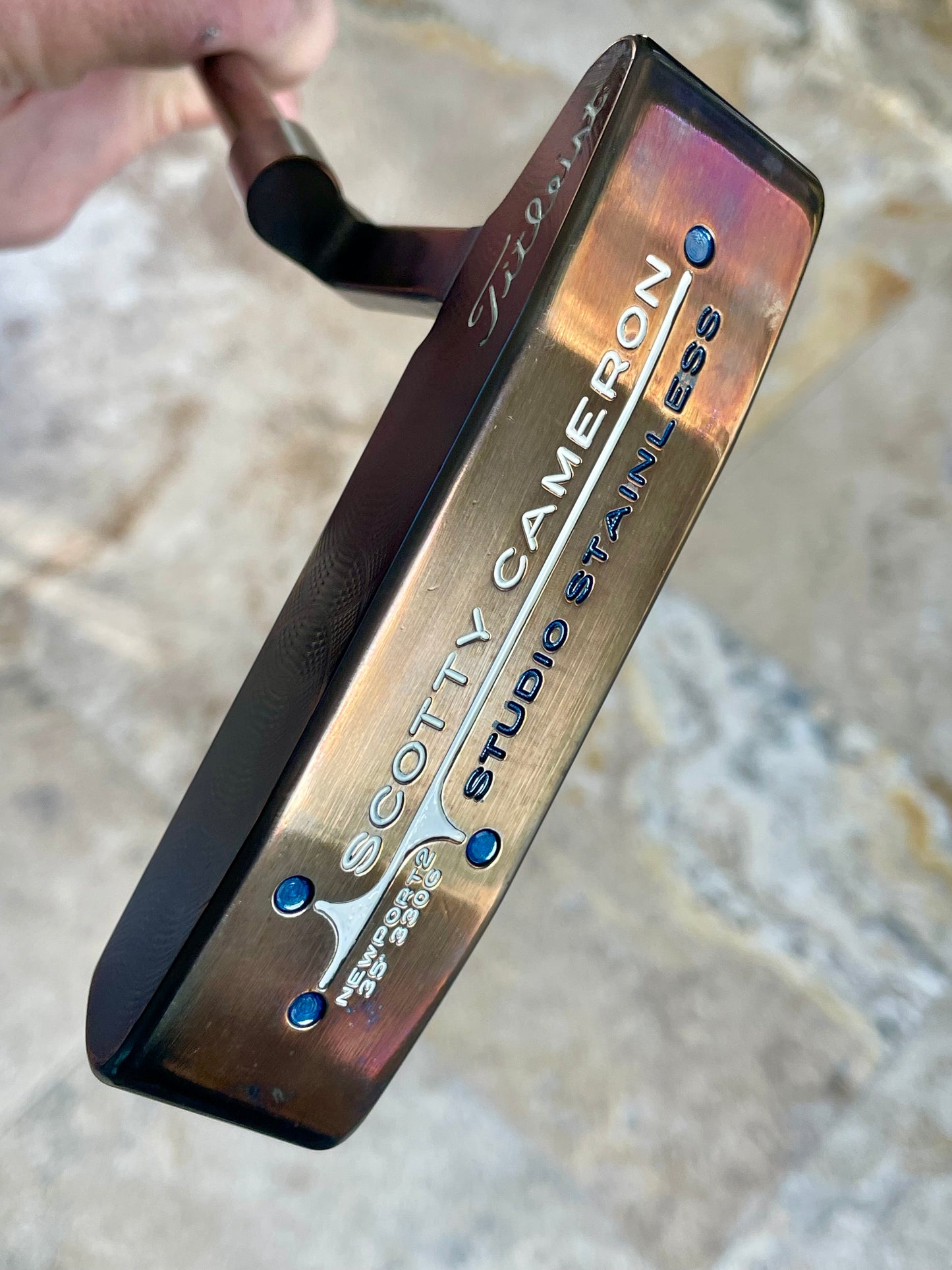 Oil Can 35.5" Studio Stainless Newport 2 / Rainbow KBS GPS / Gripmaster