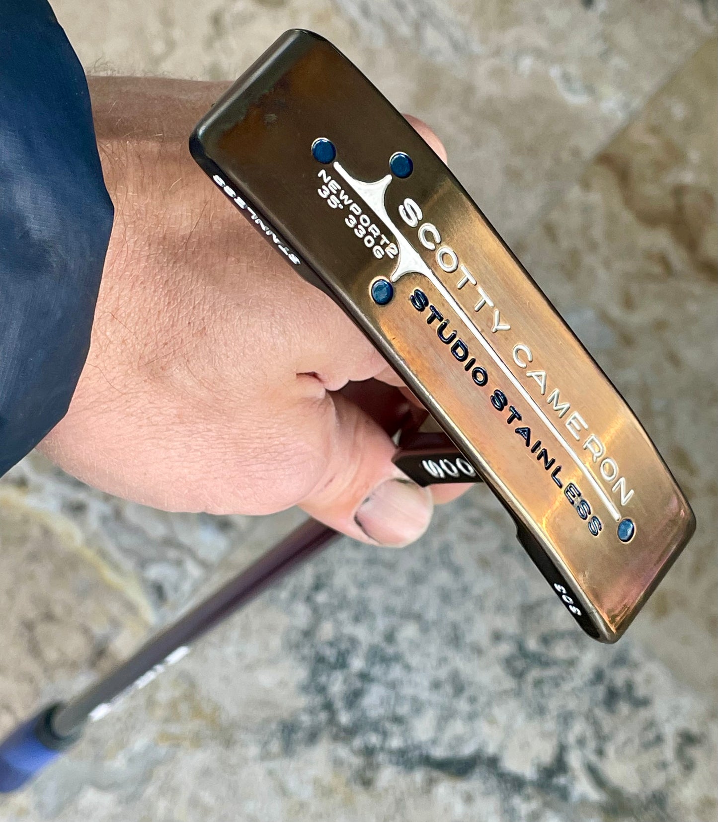 Oil Can 35.5" Studio Stainless Newport 2 / Rainbow KBS GPS / Gripmaster