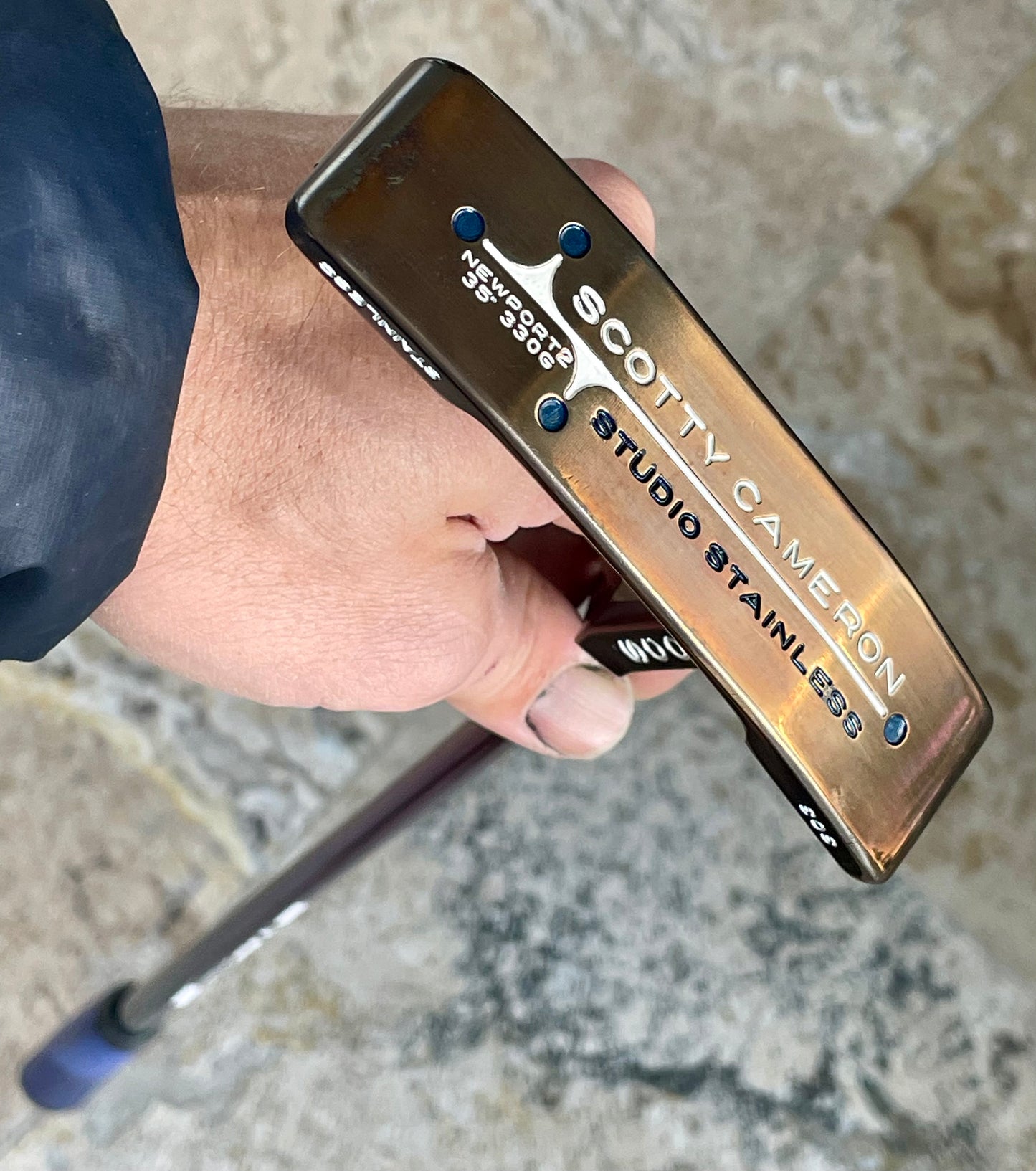 Oil Can 35.5" Studio Stainless Newport 2 / Rainbow KBS GPS / Gripmaster