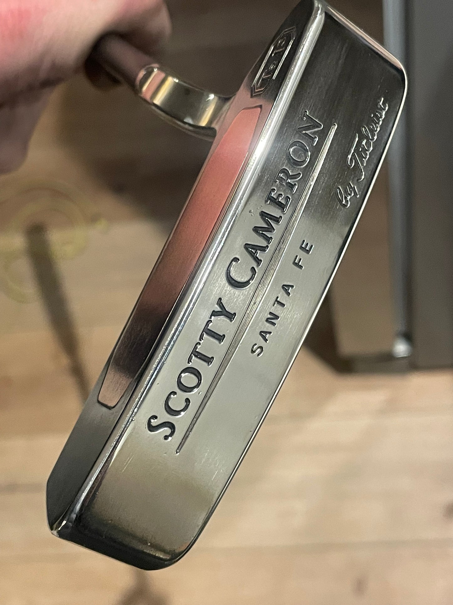 Chrome (nickel) Tei3 Santa Fe in amazing condition. 34.5"