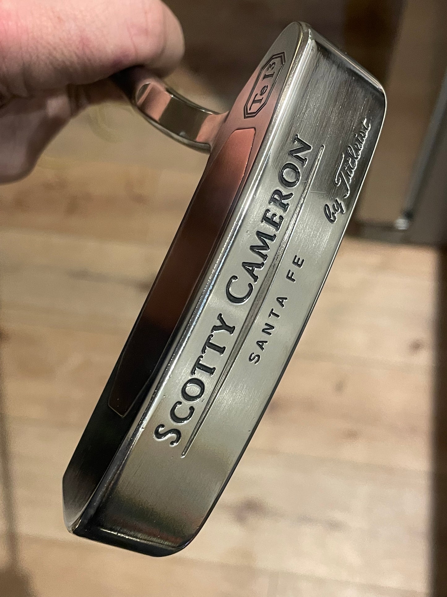 Chrome (nickel) Tei3 Santa Fe in amazing condition. 34.5"