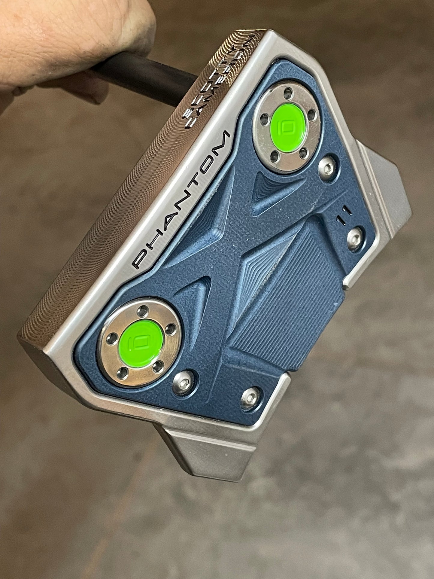 Sweet Repurposed Scotty MOTO Phantom X11 // Mystic Blue //Jackpot Johnny Cover