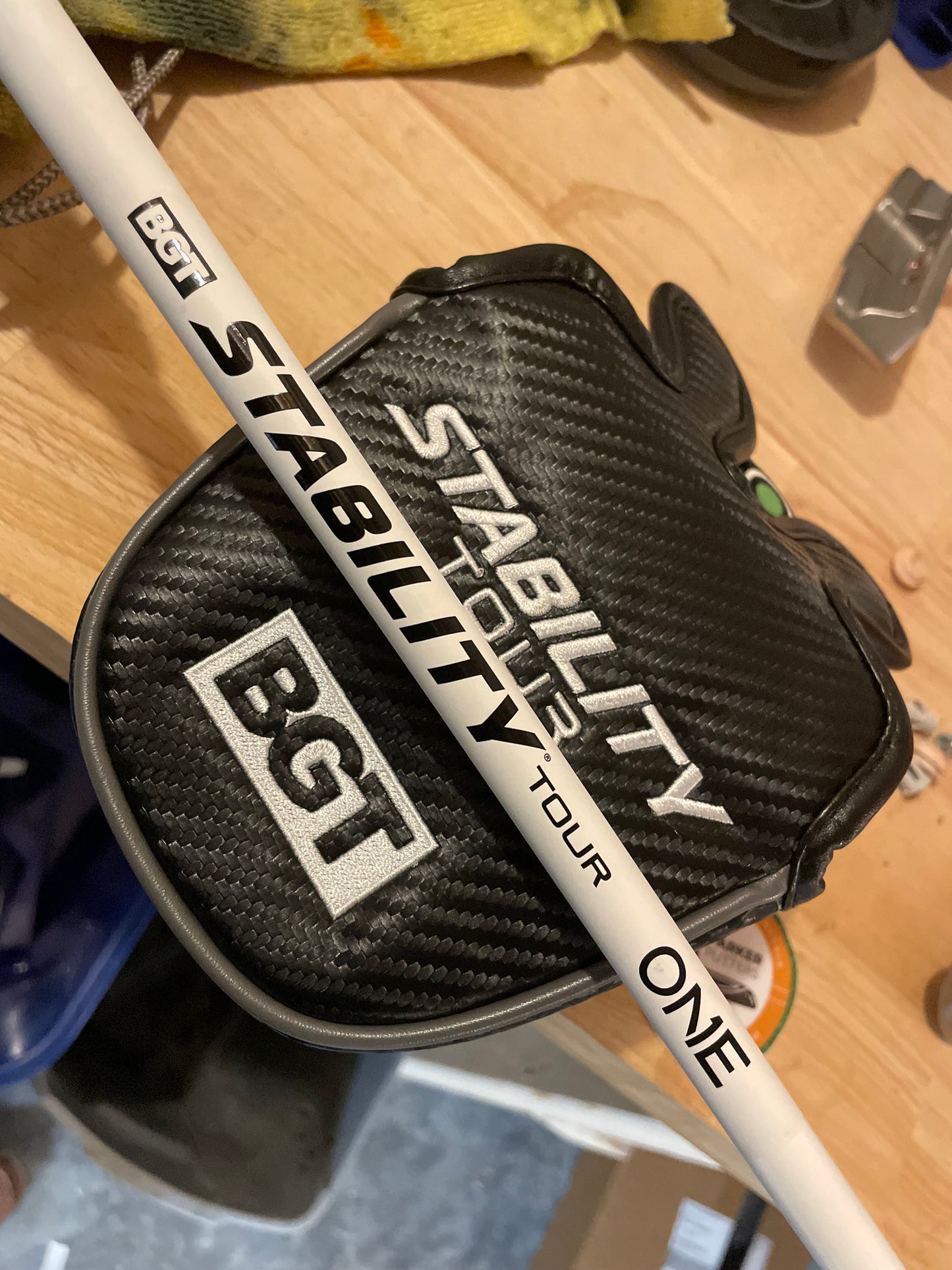 Tricked out!   Scotty Phantom x7.2 - BGT Stability ONE - BGT Magnetic Cover - Leather!! 34.5"