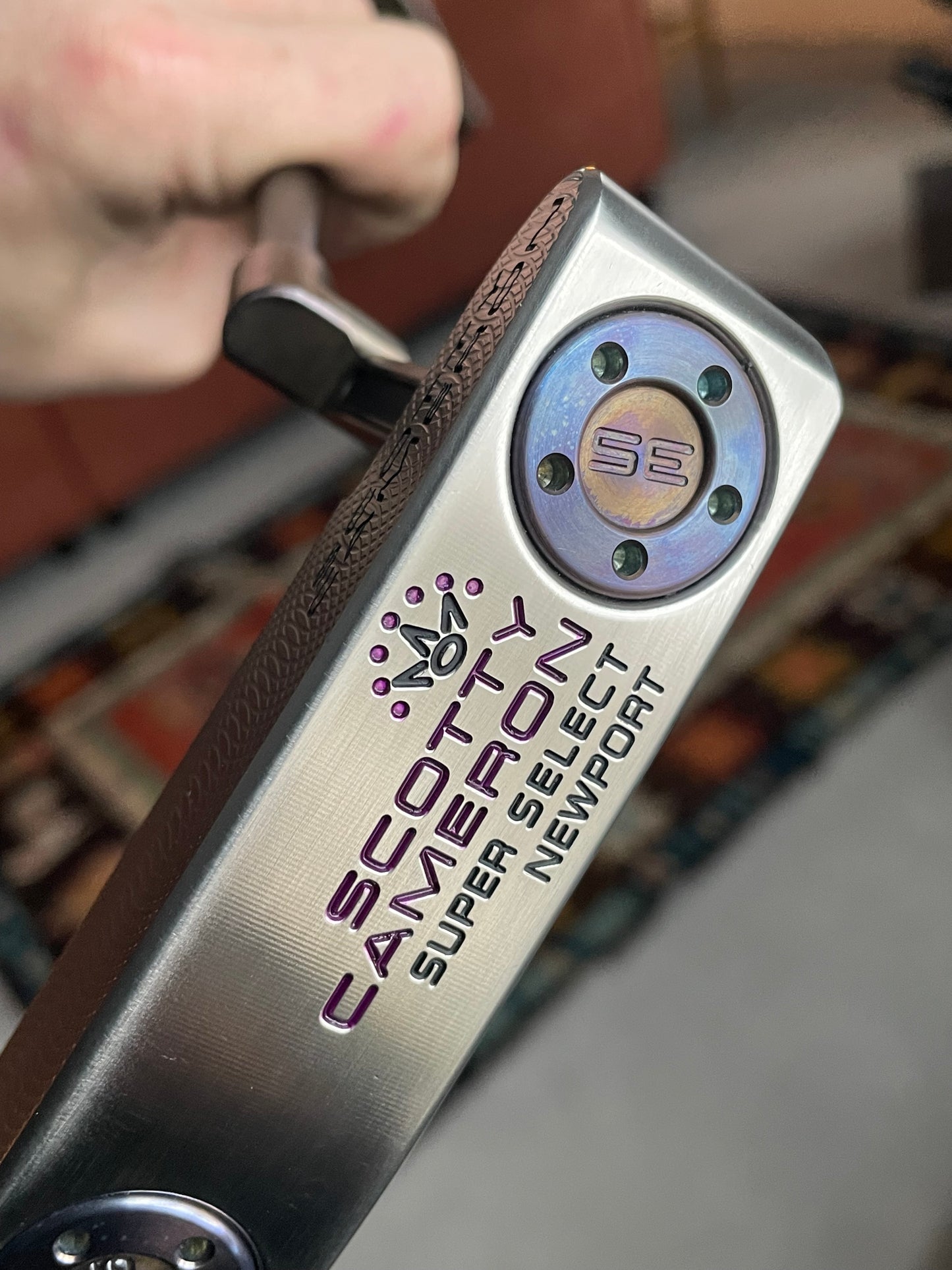 Torch and Satin Scotty Super Select Newport // LAGP P135 Shaft 34.25"
