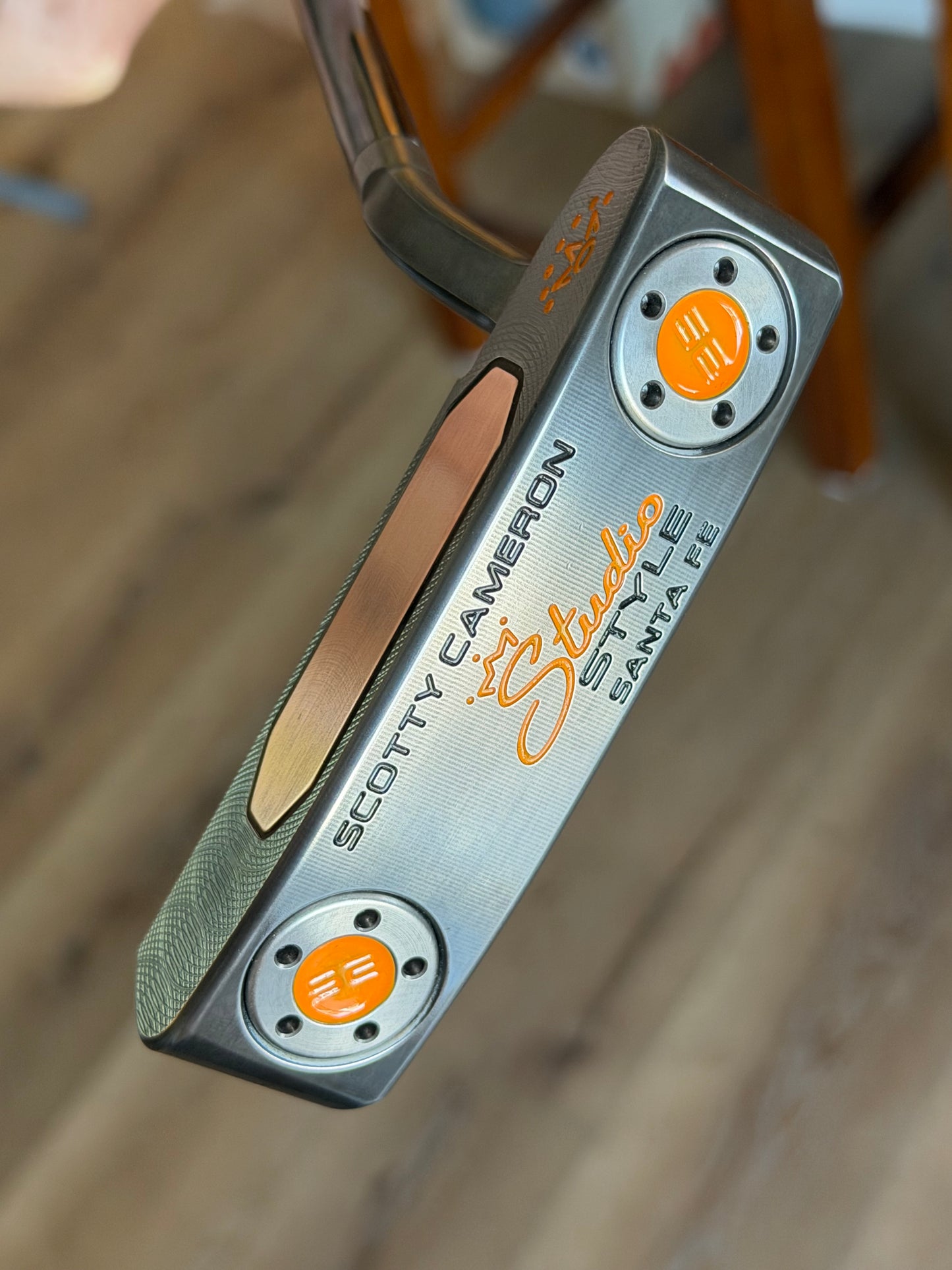 Copper Smoothface!  2026 Santa Fe Studio Style // Rare Black PVD shaft and dancing cord 34"