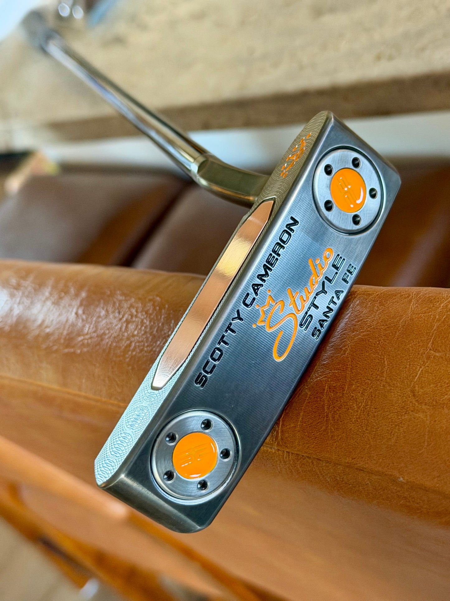 Copper Smoothface!  2026 Santa Fe Studio Style // Rare Black PVD shaft and dancing cord 34"